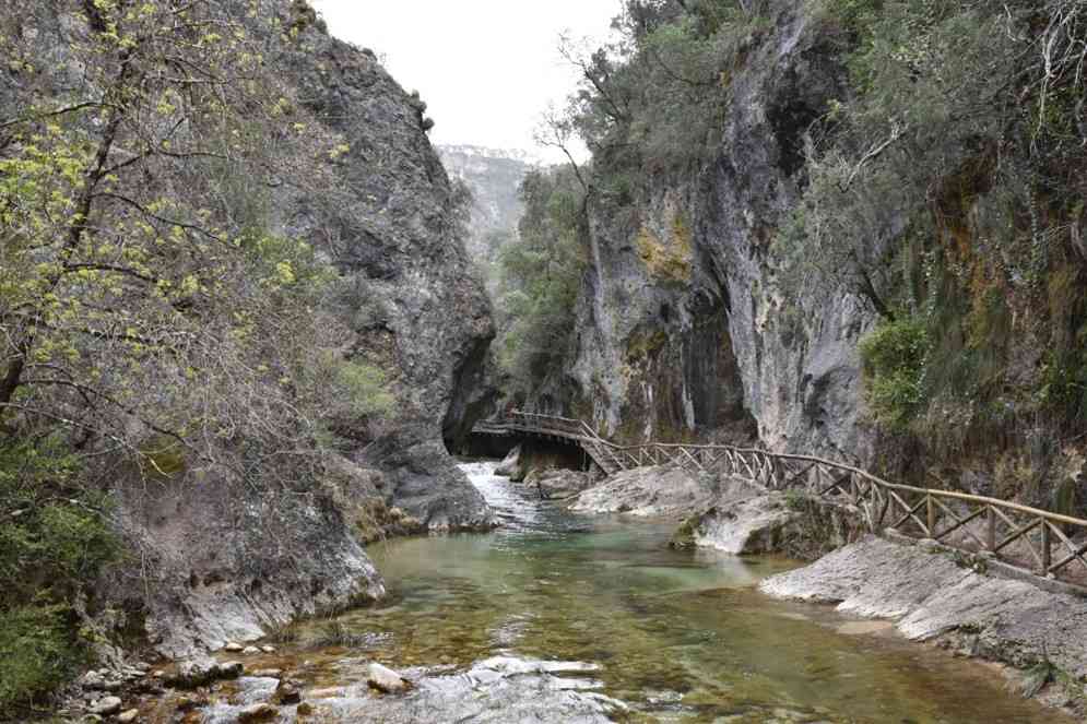Nacimiento del rio Borosa y Cazorla