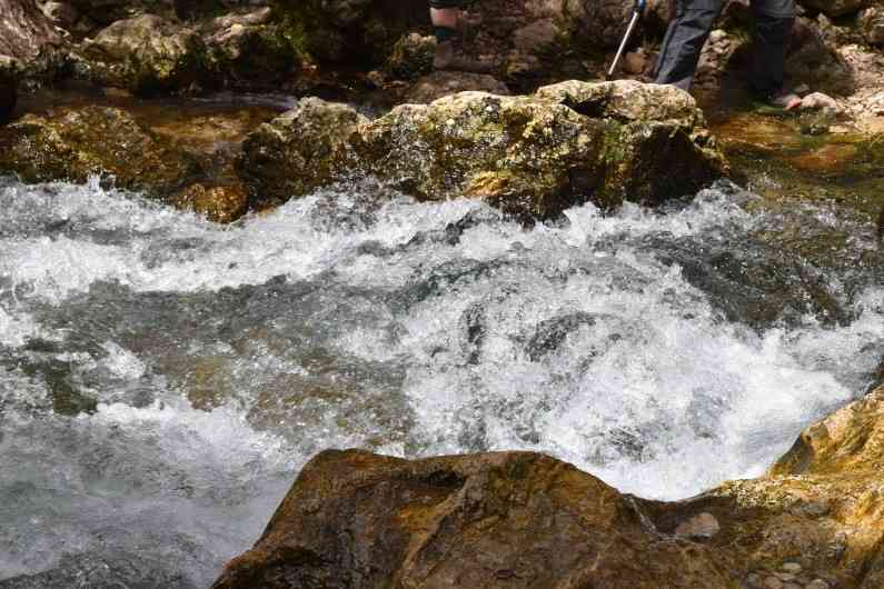 Nacimiento del rio Borosa y Cazorla